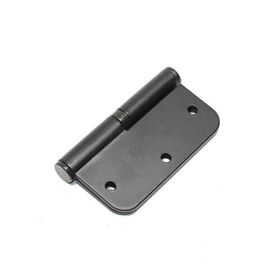 Arpat Okka Oval 8 cm Çelik R10 Sol Siyah Menteşe