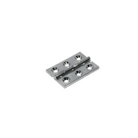 Arpat Sabit Pirinç Mini 4 cm Krom Menteşe