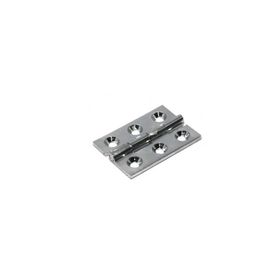 Arpat Sabit Pirinç Mini 4 cm Krom Menteşe