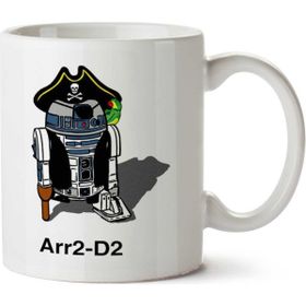 Arr2 D2 Star Wars Pirate R2 D2 Baskılı Kupa