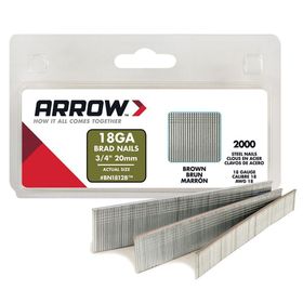 Arrow BN1812 20mm 2000 Adet Kesik Başlı Çivi