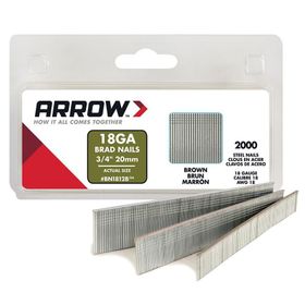 Arrow BN1812 20mm 2000 Adet Kesik Başlı Çivi