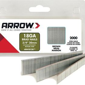 Arrow BN1812 20mm 2000 Adet Kesik Başlı Çivi
