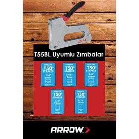 Arrow T55BL Profesyonel Zımba Tabancası