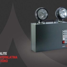Arsel Dali Versalite Led VSL226/1 Kesintide 60 Dakika Yanan 2x1000 Lümen Acil Aydınlatma Armatürü