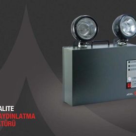 Arsel Dali Versalite Led VSL226/1 Kesintide 60 Dakika Yanan 2x1000 Lümen Acil Aydınlatma Armatürü