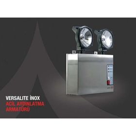 Arsel Versalite Inox Vsı-2203-led Kesintide 180 Dakika Yanan 2x20 W Acil Aydınlatma Armatürü