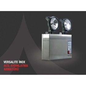 Arsel Versalite Inox Vsı-2203-led Kesintide 180 Dakika Yanan 2x20 W Acil Aydınlatma Armatürü