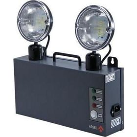 Arsel VSL226/1 Versalite Led Kesintide 60 Dakika Yanan 2x1000 Lümen Acil Aydınlatma Armatürü
