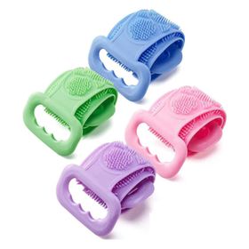 Arsimo 70 cm Çift Taraflı Silikon Banyo Sırt Lif Kesesi