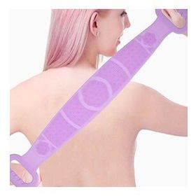 Arsimo 70 cm Çift Taraflı Silikon Banyo Sırt Lif Kesesi