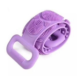 Arsimo 70 cm Çift Taraflı Silikon Banyo Sırt Lif Kesesi