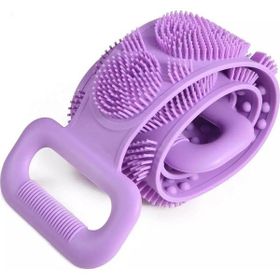 Arsimo 70 cm Çift Taraflı Silikon Banyo Sırt Lif Kesesi