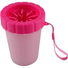 Arsimo Büyük Boy Pembe Köpek Pati Temizleme ve Yıkama Aparatı