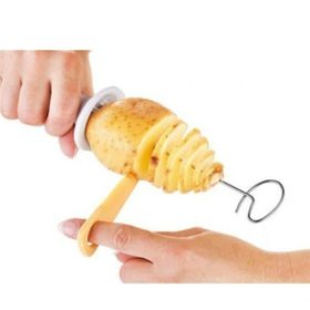 Arsimo Çubukta Patates Cips Yapma Spiral Patates Dilimleyici Aparat