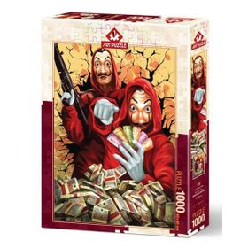 Art 1000 Parça Kusursuz Plan Puzzle