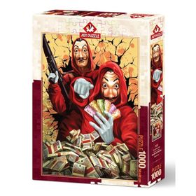 Art 1000 Parça Kusursuz Plan Puzzle