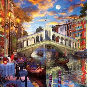 Art 1500 Parça Rialto Köprüsü Venedik Puzzle