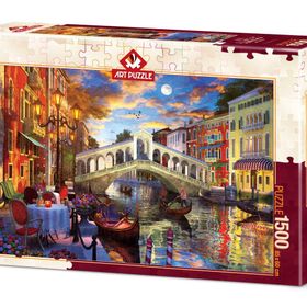 Art 1500 Parça Rialto Köprüsü Venedik Puzzle