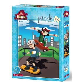 Art 4506 100 Parça Kaykay Puzzle