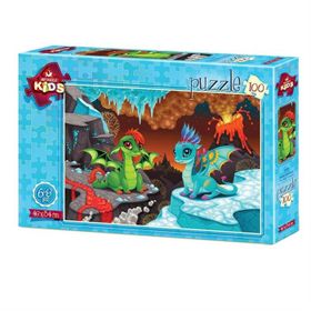 Art 4509 Puzzle 100 Parça Bebek Ejderhalar