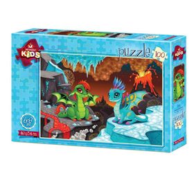 Art 4509 Puzzle 100 Parça Bebek Ejderhalar