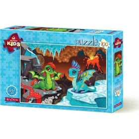 Art 4509 Puzzle 100 Parça Bebek Ejderhalar