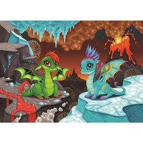 Art 4509 Puzzle 100 Parça Bebek Ejderhalar