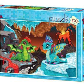 Art 4509 Puzzle 100 Parça Bebek Ejderhalar