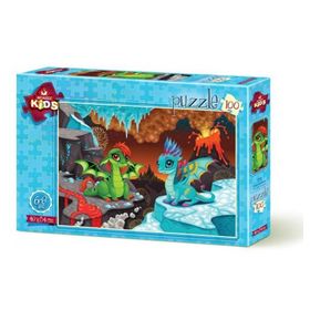 Art 4509 Puzzle 100 Parça Bebek Ejderhalar