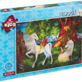 Art 4512 100 Parça Sevimli Atlar Puzzle