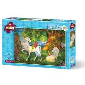 Art 4512 100 Parça Sevimli Atlar Puzzle