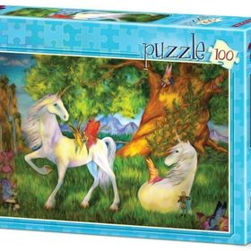 Art 4512 100 Parça Sevimli Atlar Puzzle