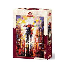 Art 500 Parça Şemsiye Altındaki Aşk 5090 Puzzle