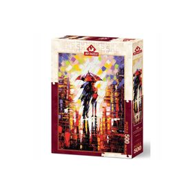 Art 500 Parça Şemsiye Altındaki Aşk 5090 Puzzle