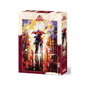 Art 500 Parça Şemsiye Altındaki Aşk 5090 Puzzle