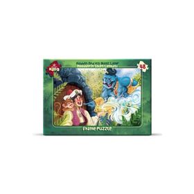 Art 5795 Çocuk 48 Parça Alaaddin'in Sihirli Lambası Puzzle