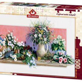 Art Bahar Çiçekleri 500 Parça Puzzle