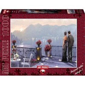 Art Başbaşa Lake Cafe 1000 Parça Puzzle