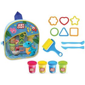 Art Craft 03339-1 Sırt Çantalı Kalıplı Oyun Hamuru Seti