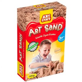 Art Craft 03443 500 gr Naturel Renk Kinetik Oyun Kumu