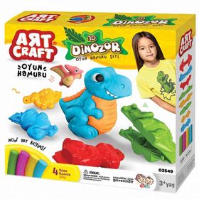 Art Craft 03549 200 gr Dinazor Hamur Set