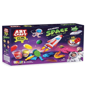 Art Craft 03733 İnanılmaz Uzay 380 gr Oyun Hamur Seti