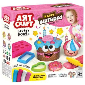 Art Craft 3683 200 gr Doğum Günü Hamur Seti