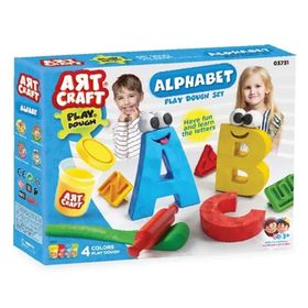 Art Craft 3731 224 gr Dede Alfabe Hamur Set