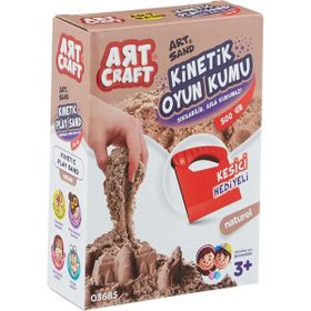 Art Craft 500 gr Aksesuarlı Naturel Kinetik Oyun Kumu