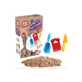 Art Craft Aksesuarlı Naturel 1000 gr Kinetik Oyun Kumu