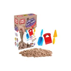 Art Craft Aksesuarlı Naturel 1000 gr Kinetik Oyun Kumu