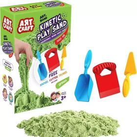Art Craft Art Sand 1000 GR Yeşil Kinetik Oyun Kum Seti