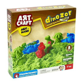 Art Craft Dinozor 500 gr Kinetik Kum Seti